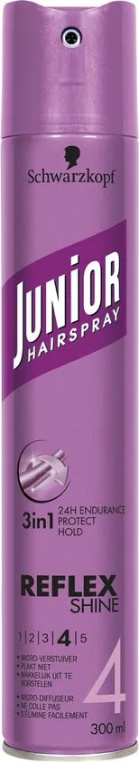 Junior Hairspray Ultra Reflex Shine