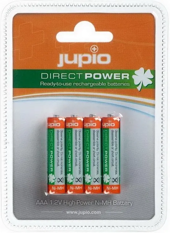 Jupio AAA batterijen Direct Power