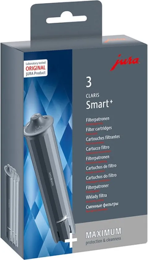 JURA Claris Smart+ Waterfilterpatroon 3-pack (24233)