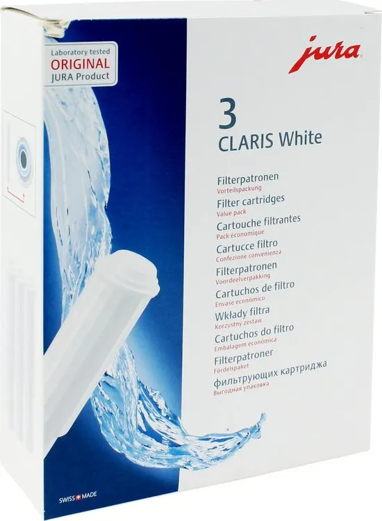 Jura Claris White Waterfilter 3 stuks