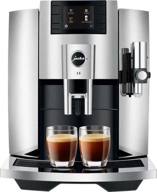 Jura koffiemachine E8 Chroom 2020
