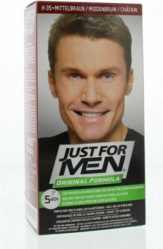 Just For Men Original Middenbruin - Haarkleuring  - 38.5gram+27.5ml