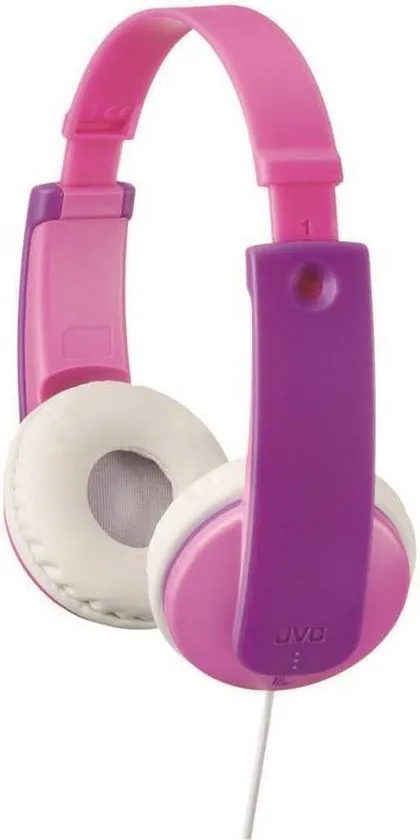 JVC HA-KD7PE - On-ear kids koptelefoon - Roze