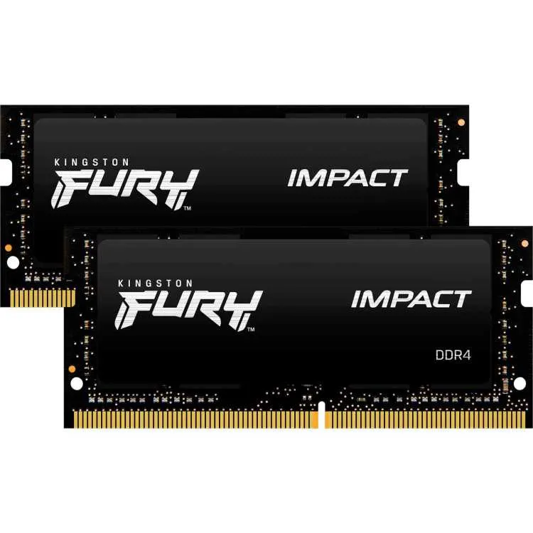 Kingston FURY 64 GB DDR4-3200 Kit KF432S20IBK2/64, Impact