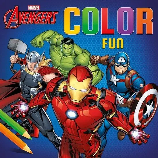 Kleurboek Avengers: color fun