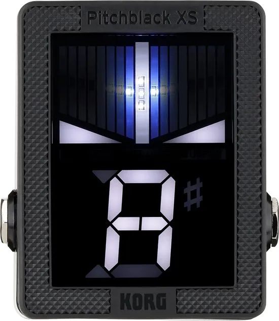 Korg Pitchblack XS, Black - Compacte pedaaltuner - Zwart