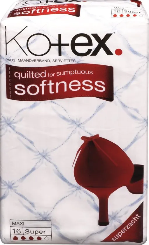 Kotex® Maxi Maandverband Super 16 stuks