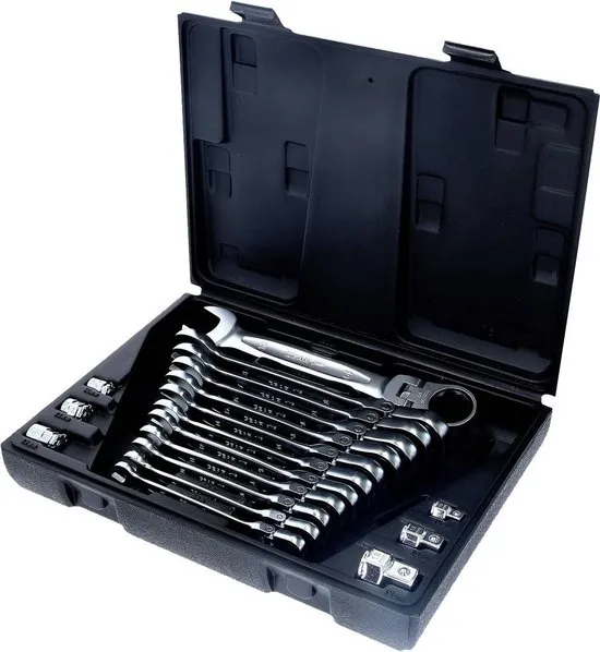 KS Tools 503.4868 Ring-steeksleutelset 18-delig 19 mm