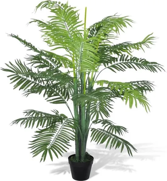 Kunstplant Phoenix palmboom met Pot 130 cm