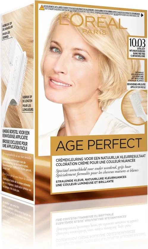 L'Oréal Paris Excellence Age Perfect 10.03 - Extra Licht Goudblond - Haarverf
