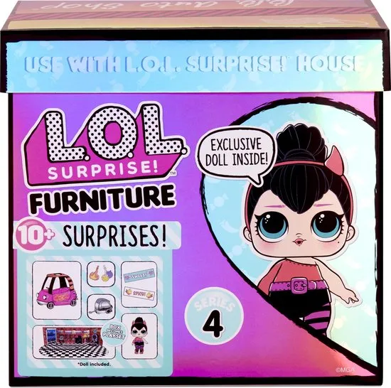 L.O.L. Surprise! Furniture - B.B. Autowerkplaats met Spice - Serie 4
