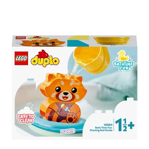 LEGO Duplo Mijn eerste pret in bad: drijvende rode panda 10964