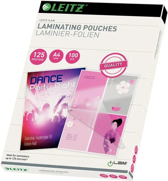 Leitz Lamineerhoezen A4 - 125 micron - 100 stuks