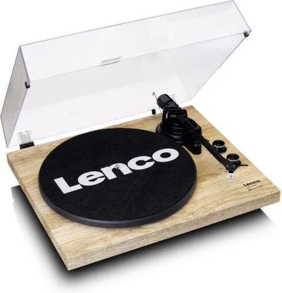 Lenco LBT-188 - Platenspeler met Bluetooth, vinyl naar digitaal - Hout