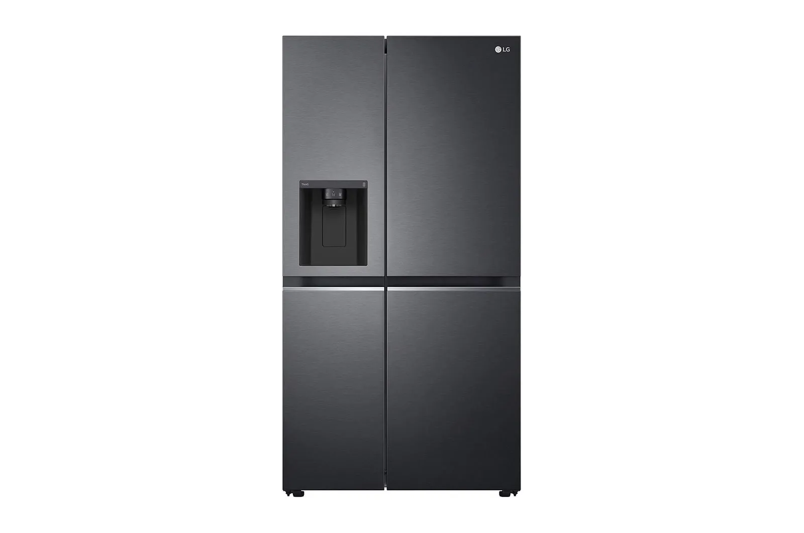 LG GSLV71MCLE Amerikaanse koelkast Zwart