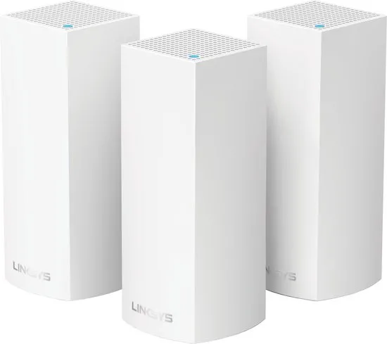Linksys Velop Tri Band - Multiroom Wifi Systeem - Triple Pack / Wit