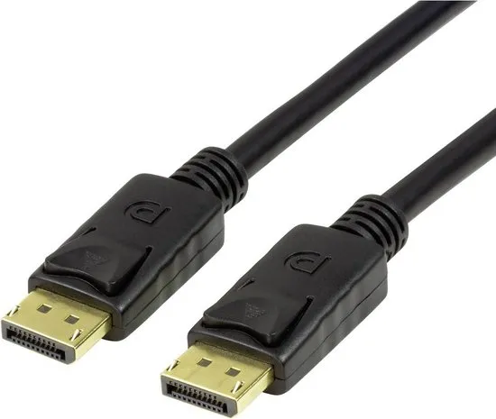 LogiLink CV0120 DisplayPort 1.4 kabel  2 m Zwart
