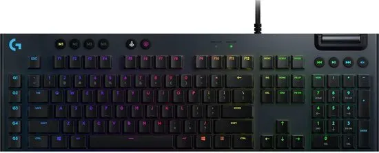 Logitech G G815 - Mechanisch Gaming Toetsenbord - QWERTY US International / Zwart