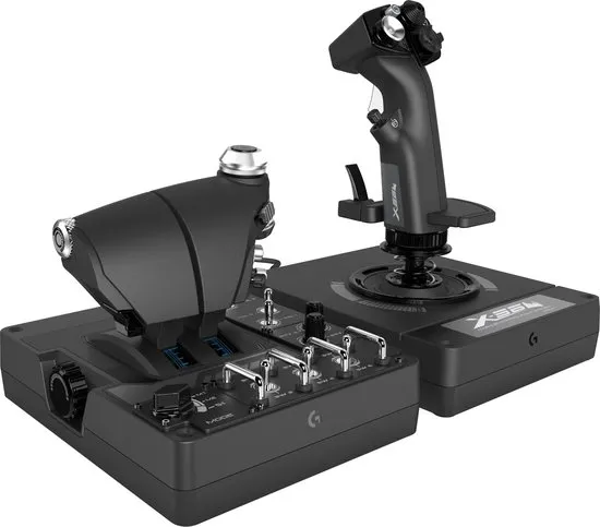 Logitech G Saitek Pro Flight X56 HOTAS - Flight Joystick - PC