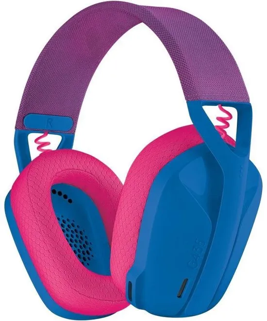 Logitech G435 - LIGHTSPEED en Bluetooth draadloze gaming headset - Blauw