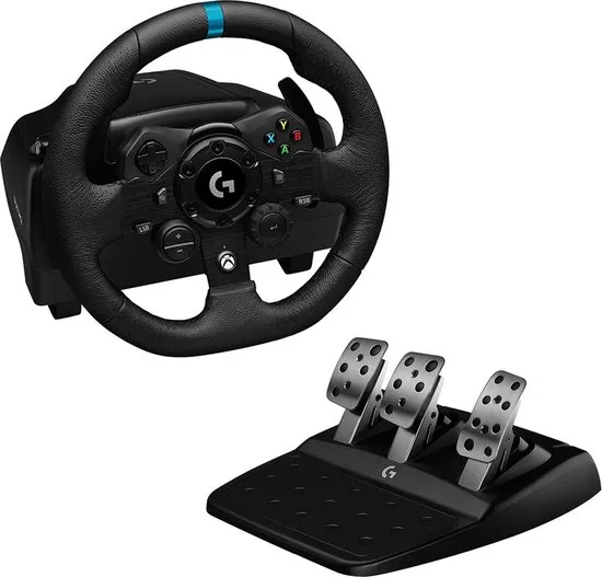Logitech G923 Stuurwiel + pedalen - Controller - geschikt voor PC & Xbox / Zwart