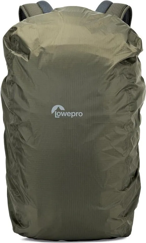 Lowepro Flipside Trek BP 450 AW - Fotorugzak - Cameravak openen via de achterkant - Grijs/Donker groen