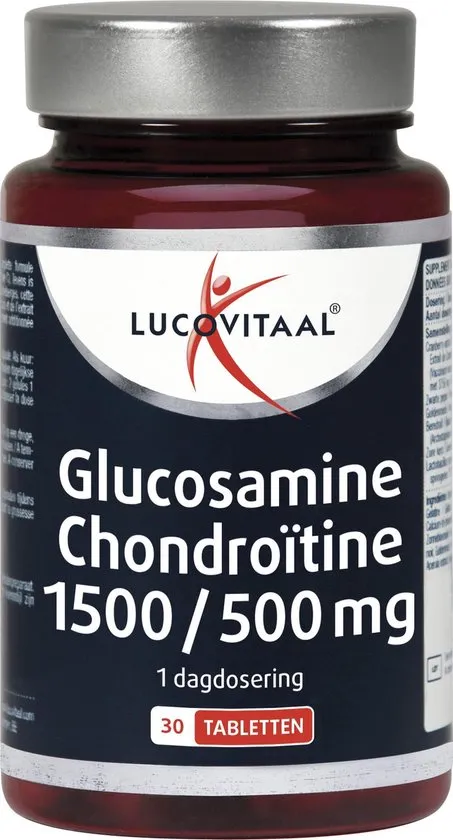 Lucovitaal - Glucosamine  Chondroïtine 1500/500 milligram - 30 tabletten - Voedingssupplementen