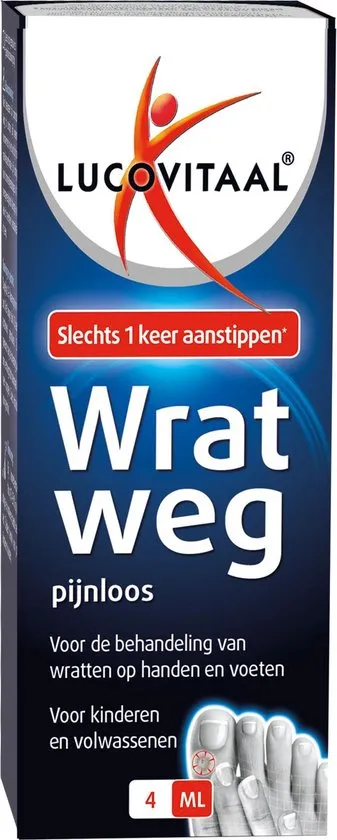Lucovitaal - Wrat Weg - 4 milliliter - Wrattenbehandeling