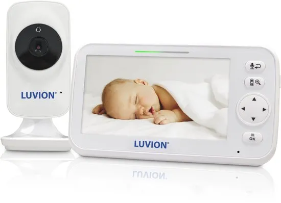 Luvion Icon Deluxe White - Babyfoon met Camera - Premium Baby Monitor