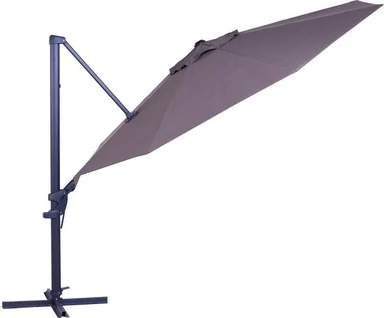 Madison - Parasol Monaco Flex Round 251x39 - Taupe