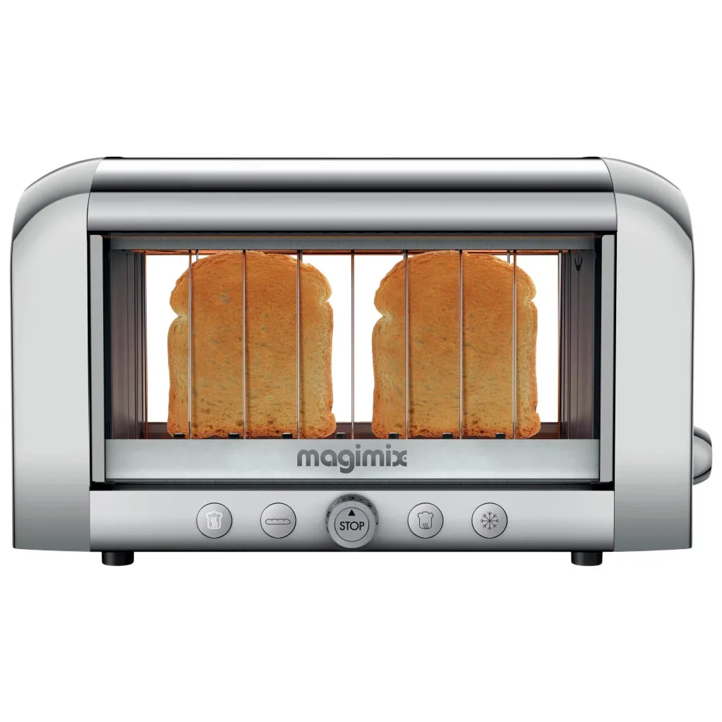 Magimix Le Vision toaster Mat Chroom