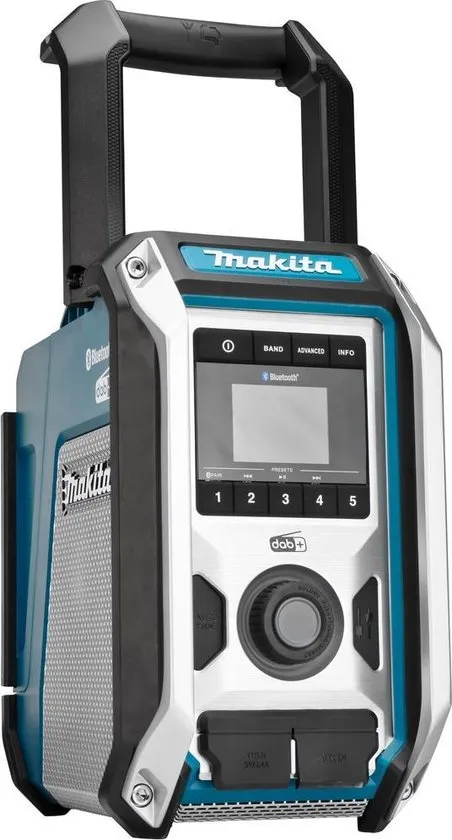 Makita DMR115 Bouwradio met Bluetooth en DAB, DAB+ en FM
