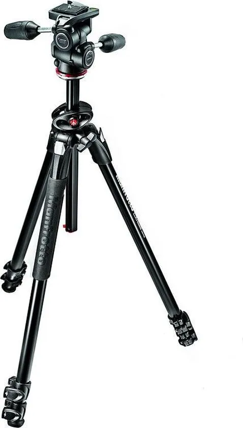 Manfrotto MK290DUA3-3W tripod Digitaal/filmcamera 3 poot/poten Zwart