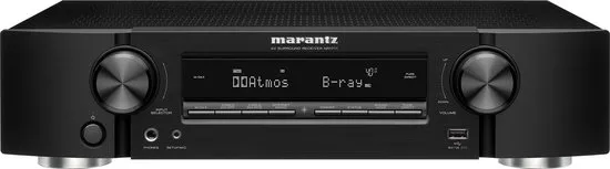Marantz NR1711 - Slimline 7.2-kanaals 8K AV-receiver met Airplay 2, HEOS Built-in en Dolby Atmos - Zwart