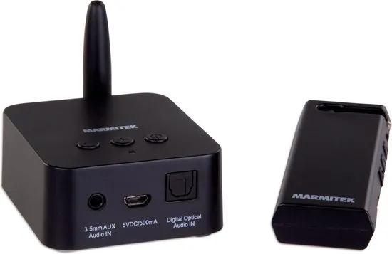 Marmitek Audio Anywhere 725 Audio transmitter | digitaal | draadloos | stereo | Toslink ingang | volume regeling