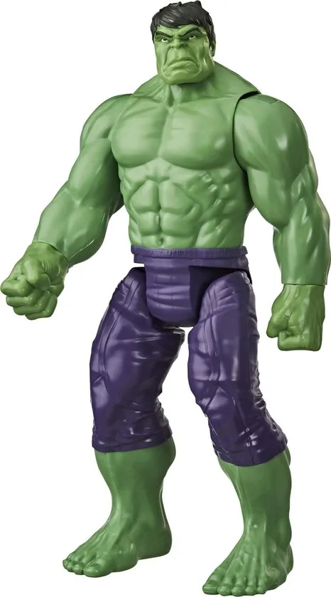 Marvel Avengers Titan Heroes Figuur Deluxe Hulk - Speelfiguur 30cm