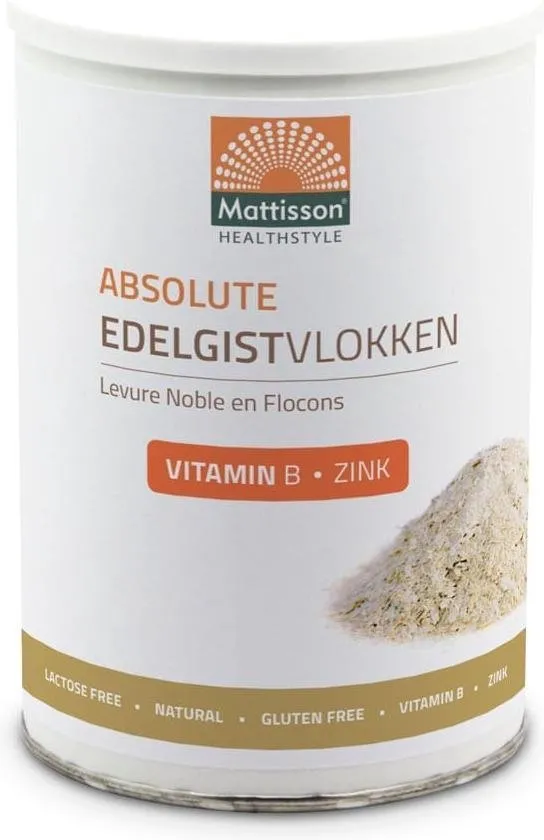 Mattisson Healthstyle edelgistvlokken vitamine b12 + zink