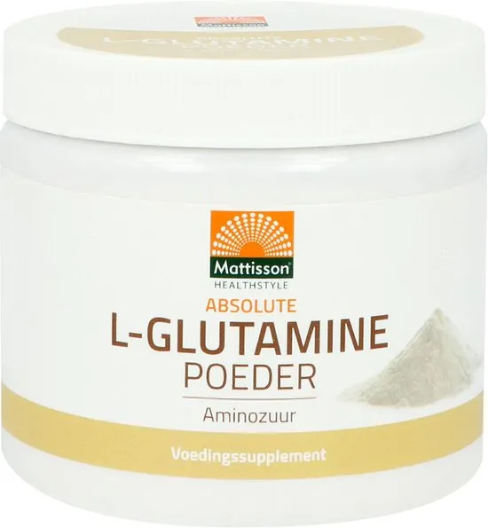Mattisson L-Glutamine poeder - 250 gram - Aminozuren - Voedingssupplementen