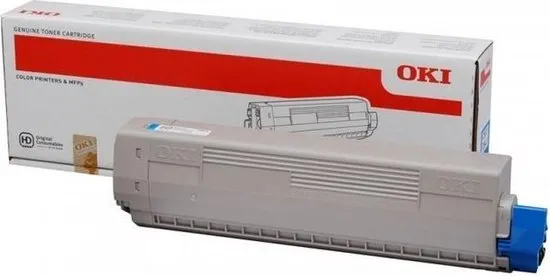 MC861 toner cyaan standard capacity 10.000 pagina's 1-pack