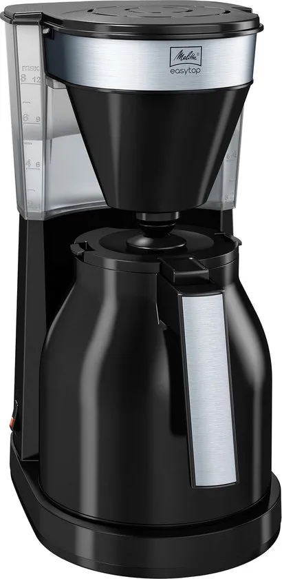 Melitta Easy Top Therm - Filter-koffiezetapparaat - Zwart