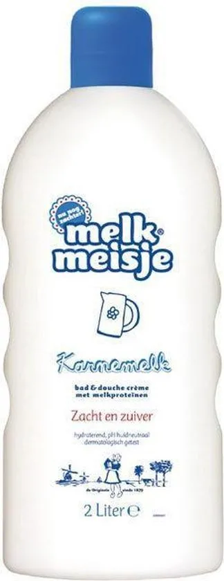 Melkmeisje Bad En Douche Creme Karnemelk 2lt