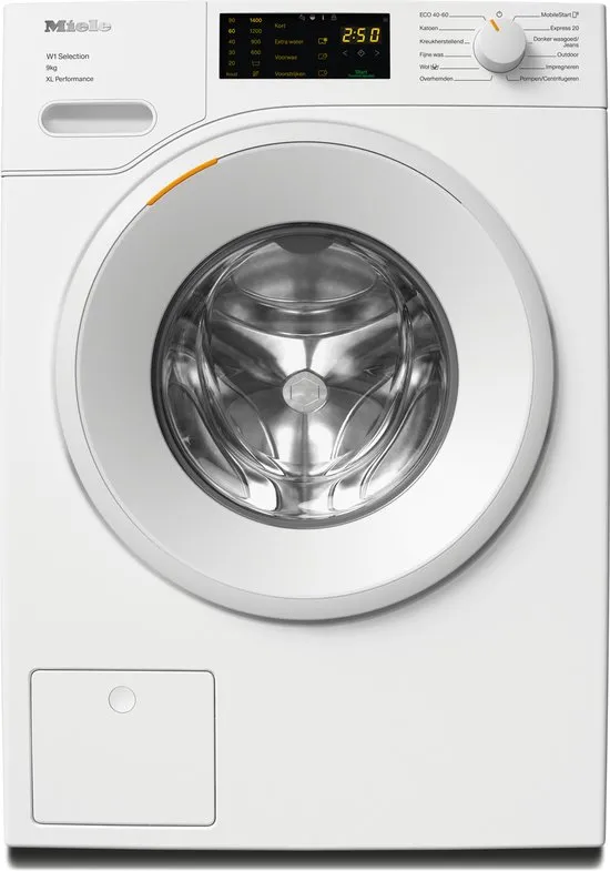 Miele WSD164 WCS wasmachine Voorbelading 9 kg 1400 RPM A Wit