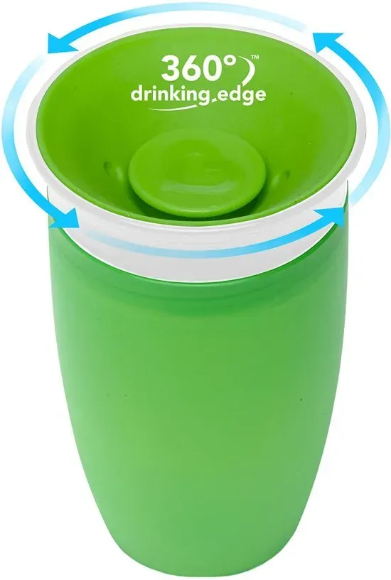 Miracle 360 sippy cup Drinkbeker green