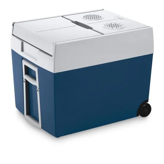 Mobicool MT48W Thermo- elektrische koelbox met wielen  - 48L - 12/230V  - blauw/wit