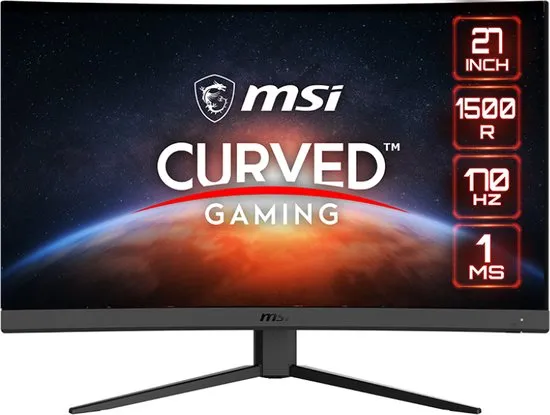 MSI G27CQ4 E2 VA 27 inch Curved Gaming Monitor 2560x1440 170Hz