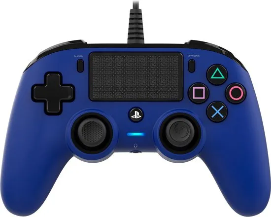 Nacon Official Licensed Playstation 4 Compact Controller - PS4 - Blauw
