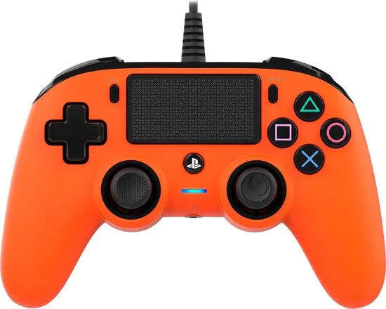 Nacon Official Licensed Playstation 4 Compact Controller - PS4 - Oranje