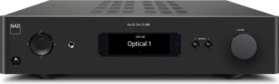 NAD C 658 BluOS Streaming DAC D/A converter / Muziekstreamer / Stereo voorversterker