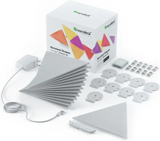 Nanoleaf Shapes Triangles Slimme verlichting  - Starter kit - 15 stuks
