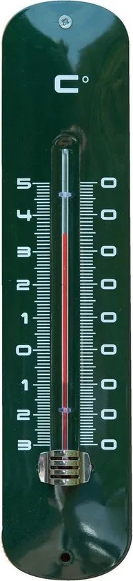 Nature Muurthermometer - Thermometer - Groen